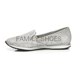 Trampki slip on snake szare