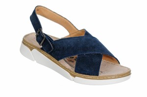 SKÓRA SANDAŁKI DAMSKIE  GRANAT