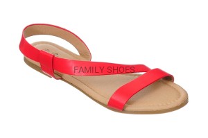 SANDAŁKI PASECZKI CZERWONE