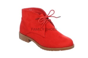 PÓŁBUTY  DAMSKIE CZERWONE