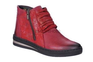 SKÓRZANE PÓŁBUTY DAMSKIE