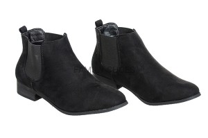 Klasyczne botki sztyblety czarne