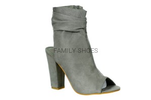 BOTKI SANDAŁY DAMSKIE PEEP TOE