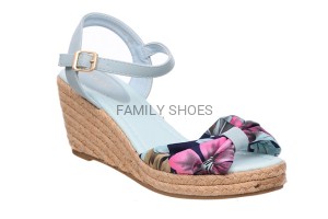 Sandały espadryle koturn