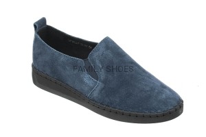 PÓŁBUTY DAMSKIE SLIP ON  SKÓRA