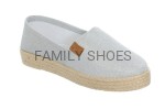 ESPADRYLE SREBRNA NITKA