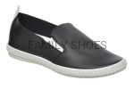 TRAMPKI DAMSKIE CZARNE SLIP ON