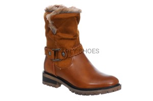 OCIEPLANE BOTKI DAMSKIE CAMEL