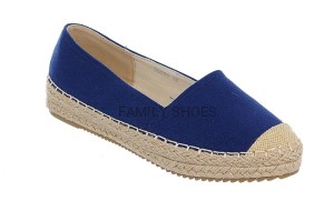 ESPADRYLE GRANATOWE