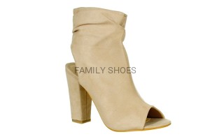BOTKI SANDAŁY DAMSKIE PEEP TOE