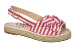 SANDAŁY ESPADRYLE DAMSKIE W PASKI